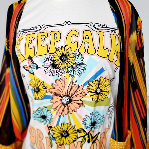 Sale  Keep Calm Tee - Picture 3 of 3